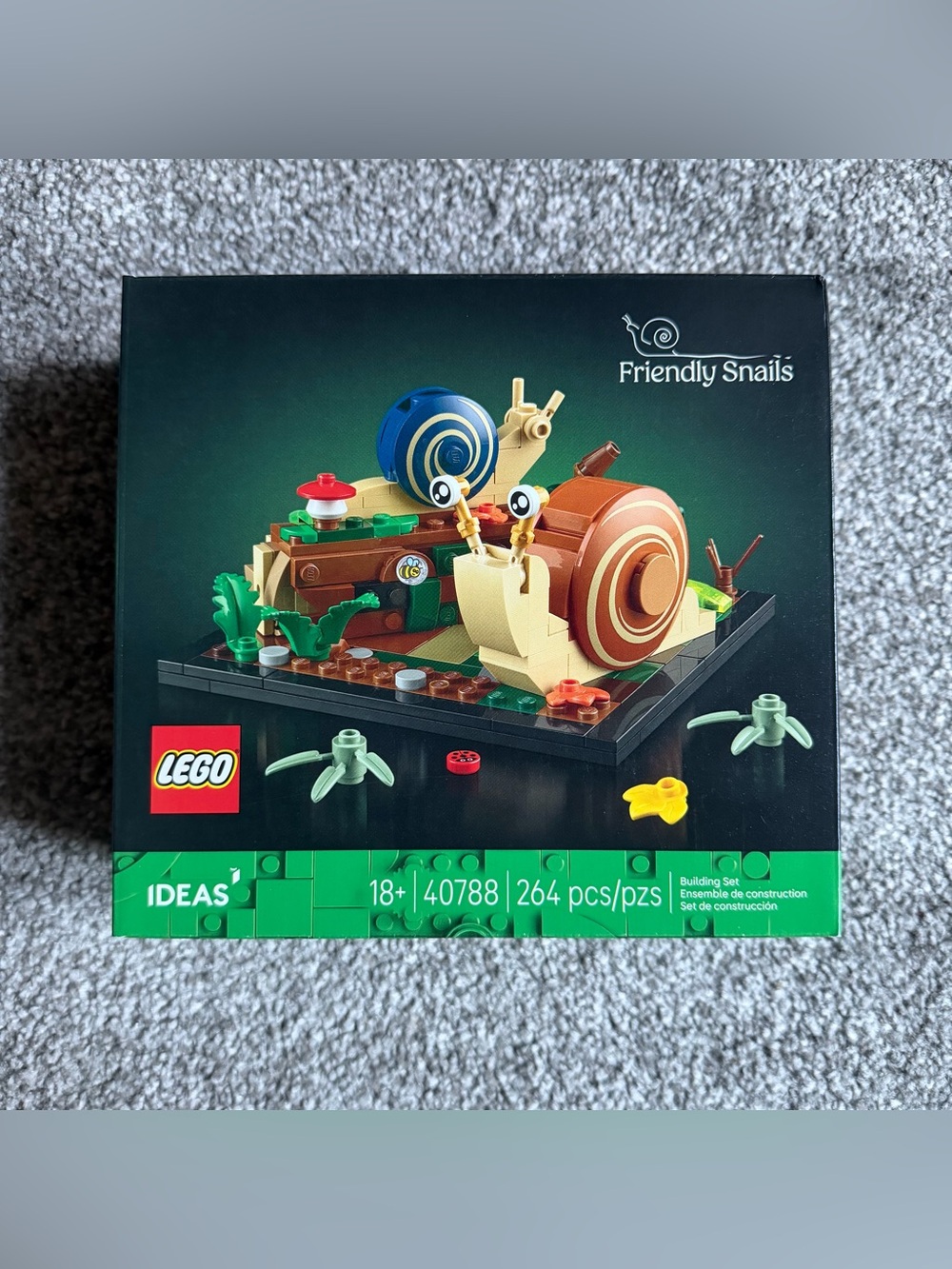LEGO Ideas Friendly Snails 40788 NEW SEALED